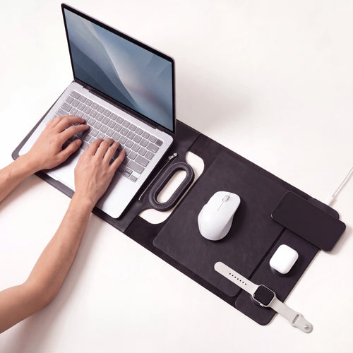 Laptop Case Workstation with Wireless Charging